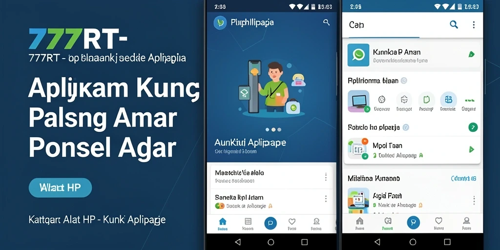 Antarmuka aplikasi 777RT yang mudah digunakan.