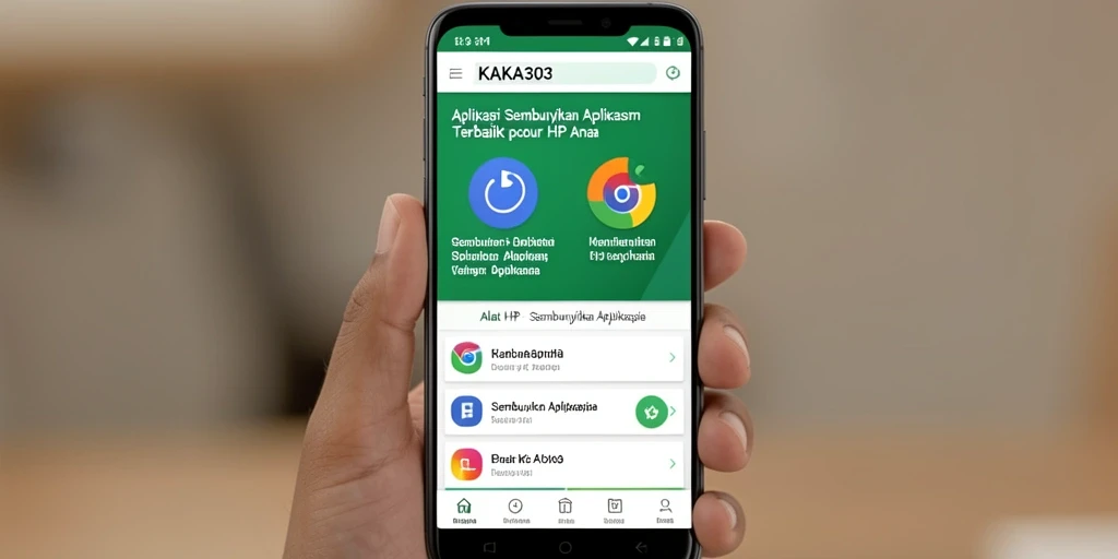 Tampilan antarmuka KAKA303 yang user-friendly dan fungsional.